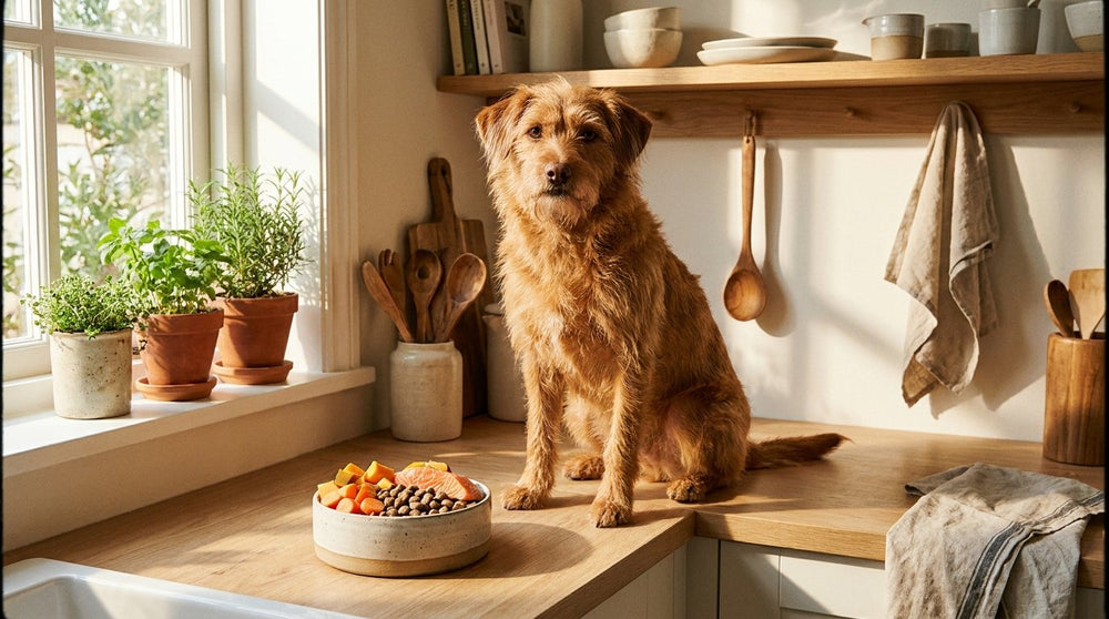 Comida natural para perros: qué es, qué debe llevar y cómo elegirla