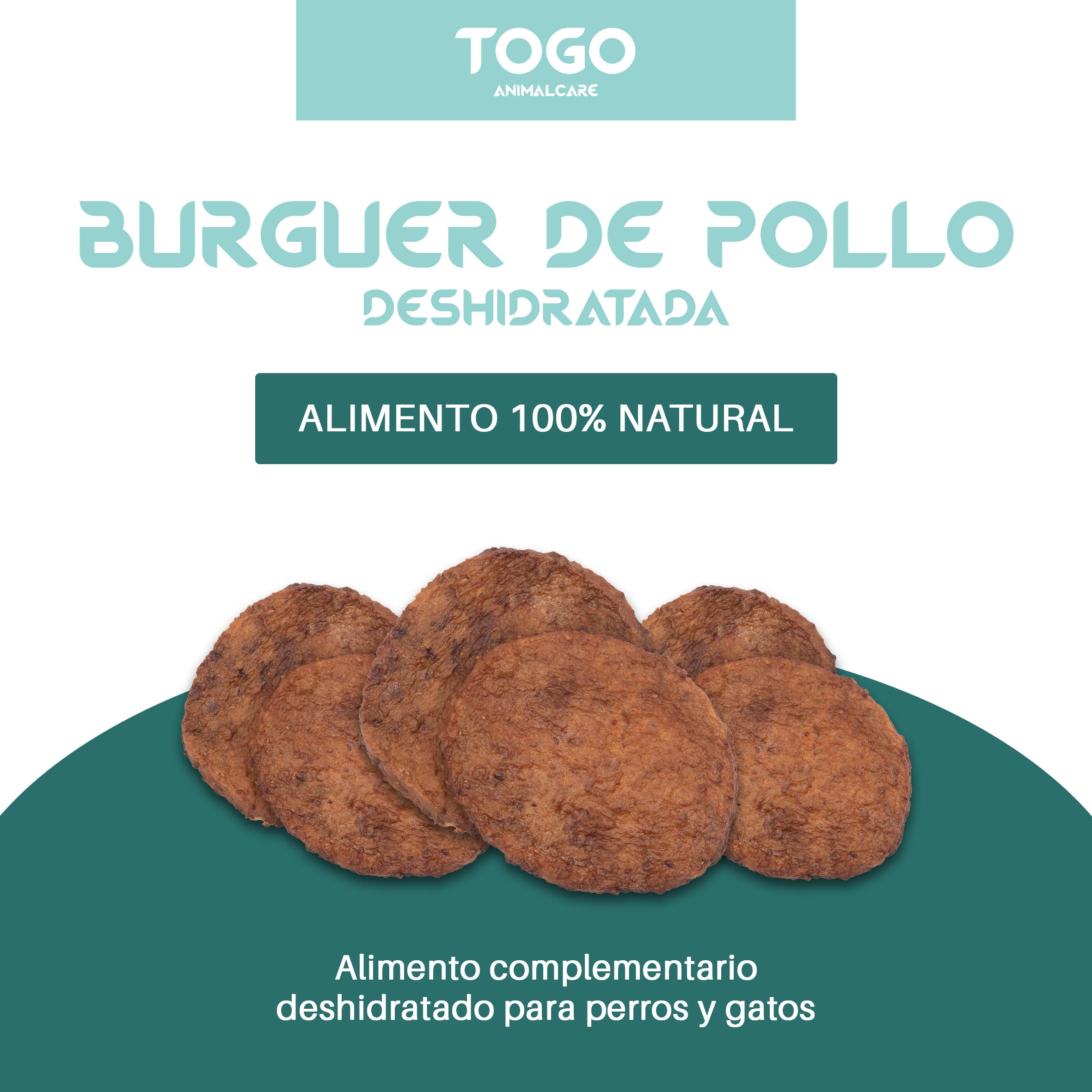 Burger de Pollo | Snacks Naturales
