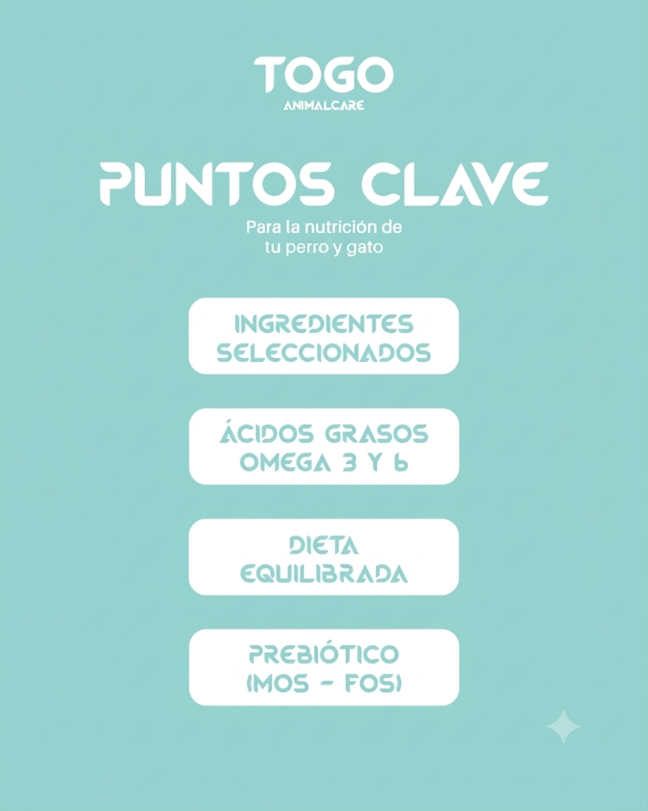 TOGO Vitality Collection: El boost de sabor y proteína que su pienso necesita. 5unidades